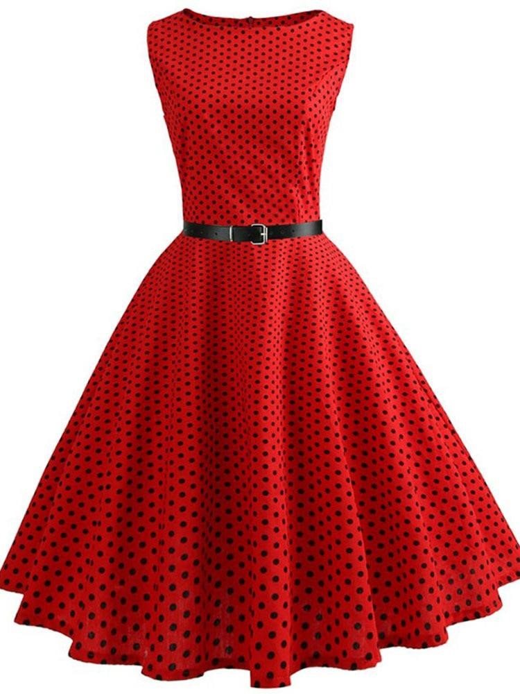 Yaz Kad n Elbiseler Rahat Cicek Retro Vintage 50 ler 60 lar Robe Rockabilly Sal ncak Pinup Seksi Parti Elbise Kolsuz elbise Ervareklam